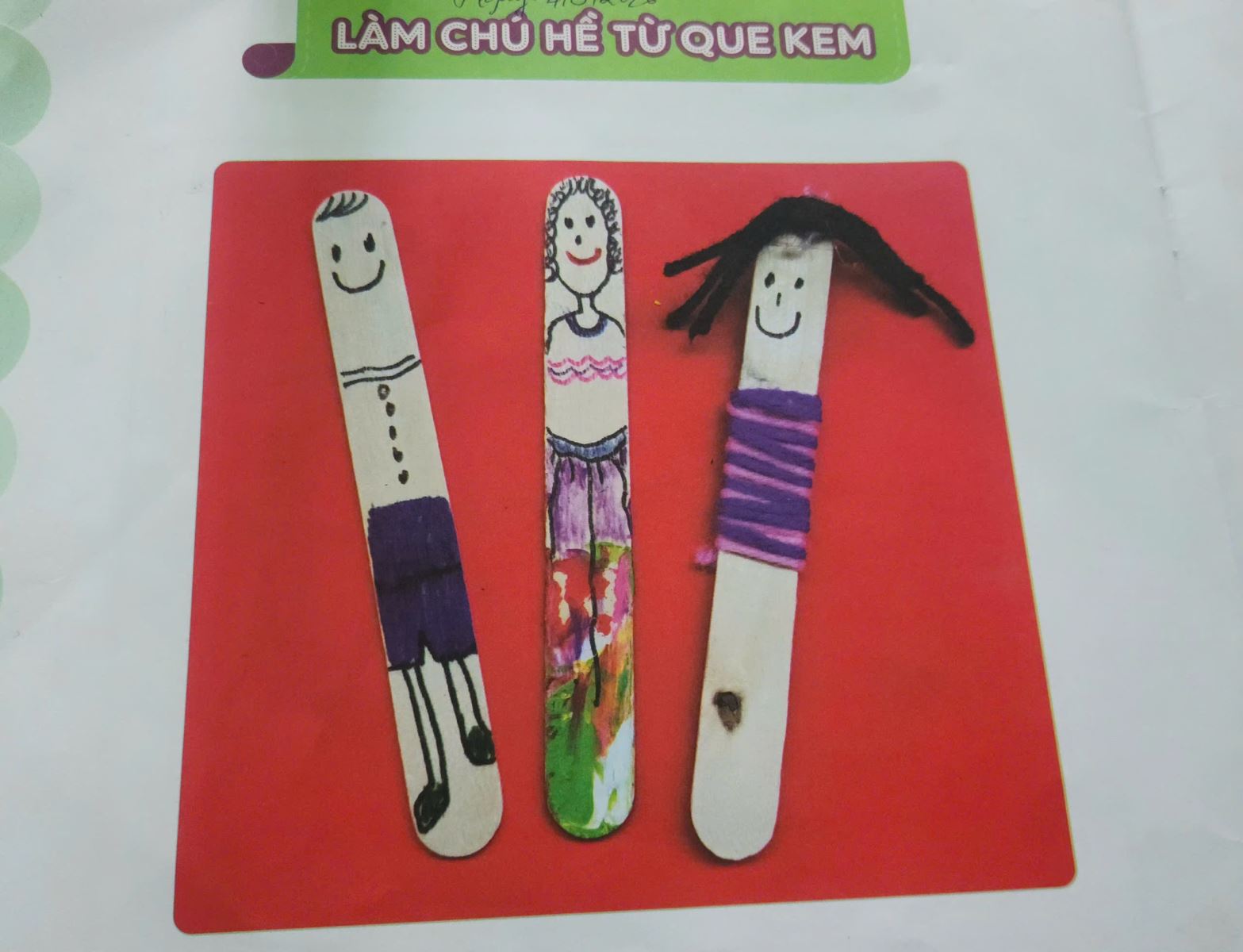 Làm chú hề từ que kem