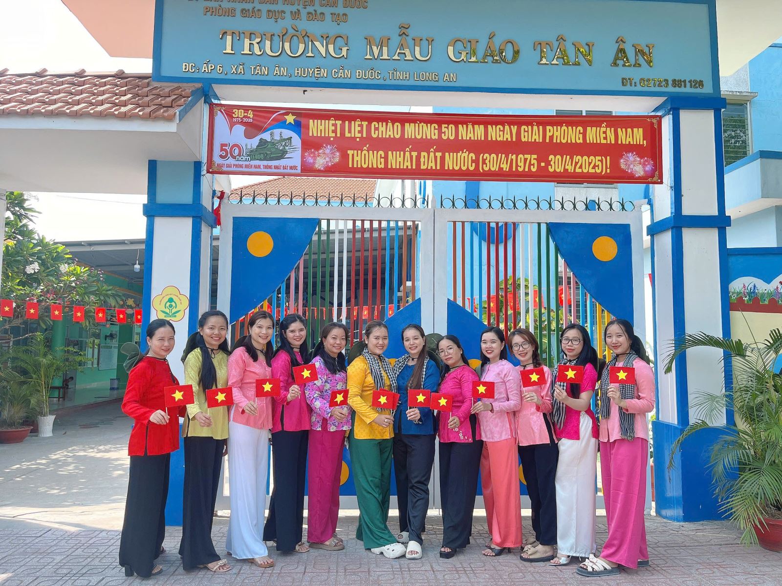 CĐCS MG TÂN ÂN - ÁO BÀ BA CHÀO MỪNG NGÀY GIẢI PHÓNG